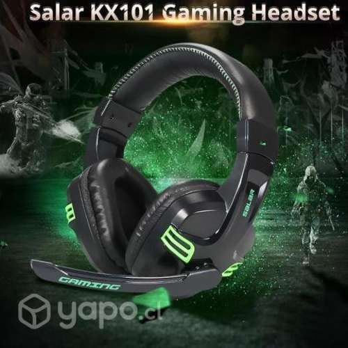 Audífono Gamer PC con Micrófono 3.5 MM 2 Plug