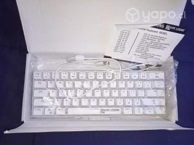 Teclado Gamer Mecánico 60% HypeLegend