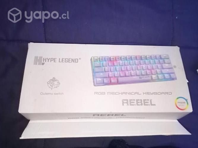 Teclado Gamer Mecánico 60% HypeLegend