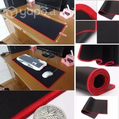 Mouse Pad Gamer Notebook 70 x 30 CM Rojo