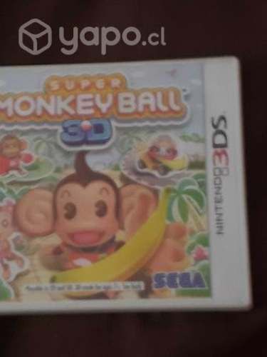 Juego nintendo 3ds monkey ball