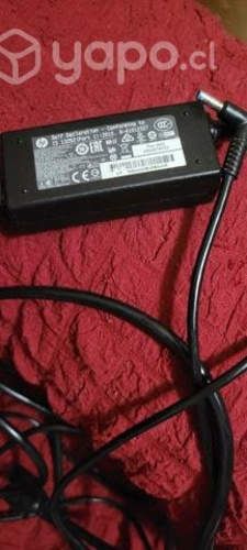 Cargador HP original punta azul