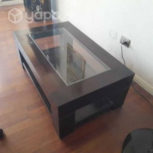 Mesa de centro de roble