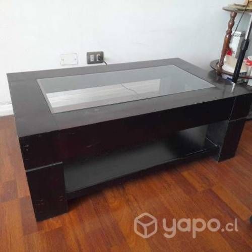 Mesa de centro de roble