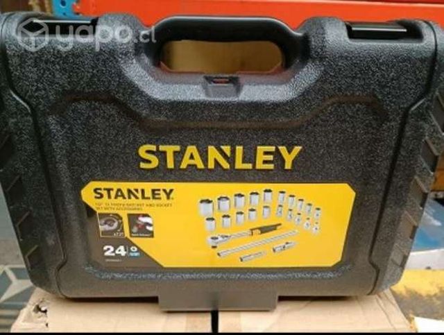 Caja de dados Stanley 1/2 24 piezas