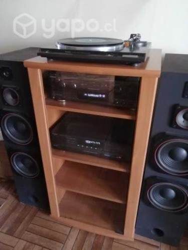 Equipo de música, toca discos