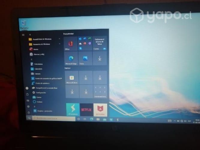 Notebook HP 250 G7 Intel core i3 10005G1 - 4GB Ram