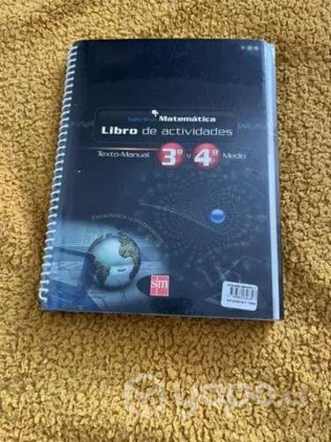 Libro de actividades matemáticas más cuaderno