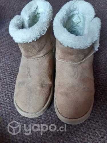 Botas color café claro