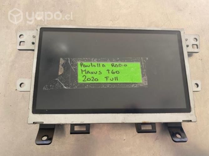 Pantalla radio Maxus T60 2020 full