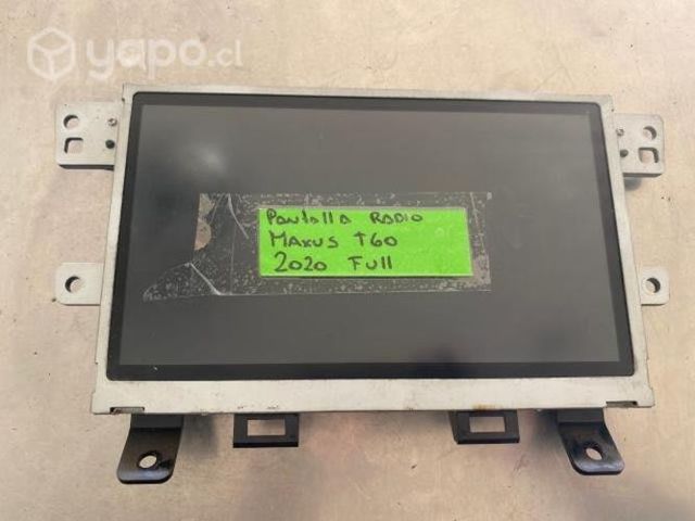 Pantalla radio Maxus T60 2020 full