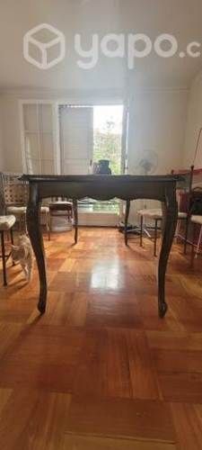 Mesa comedor normanda + 4 sillas madera