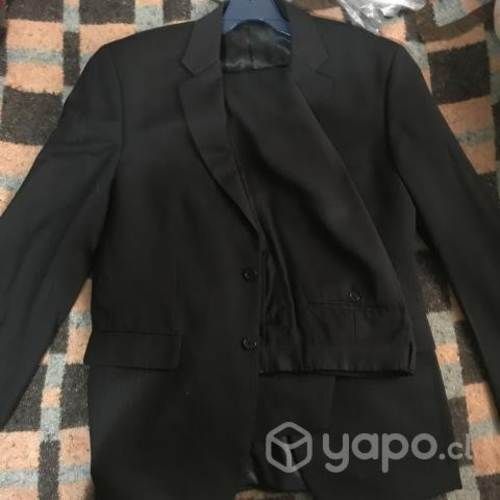 Traje formal finas rayas talla M