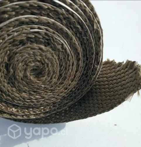 Fibra de vidrio cinta alta temperatura auto