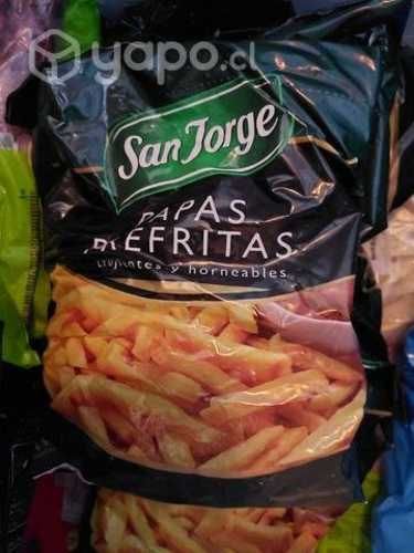 Papas prefritas de kilo