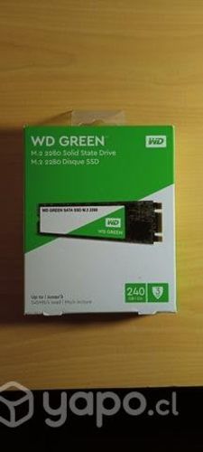 Ssd wd green Sara m.2 250 GB