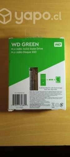 Ssd wd green Sara m.2 250 GB
