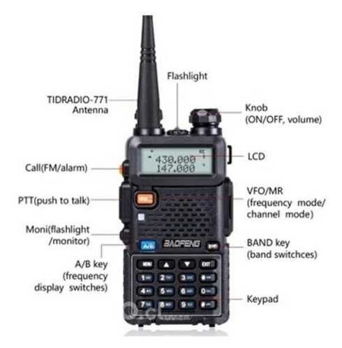 Walkie talkie baofeng Uv-5r