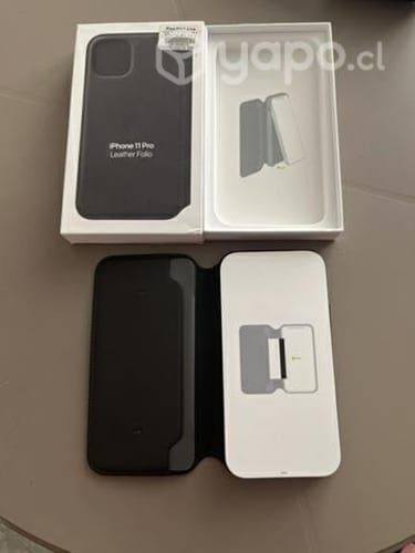 Carcasa apple cuero iphone 11 pro