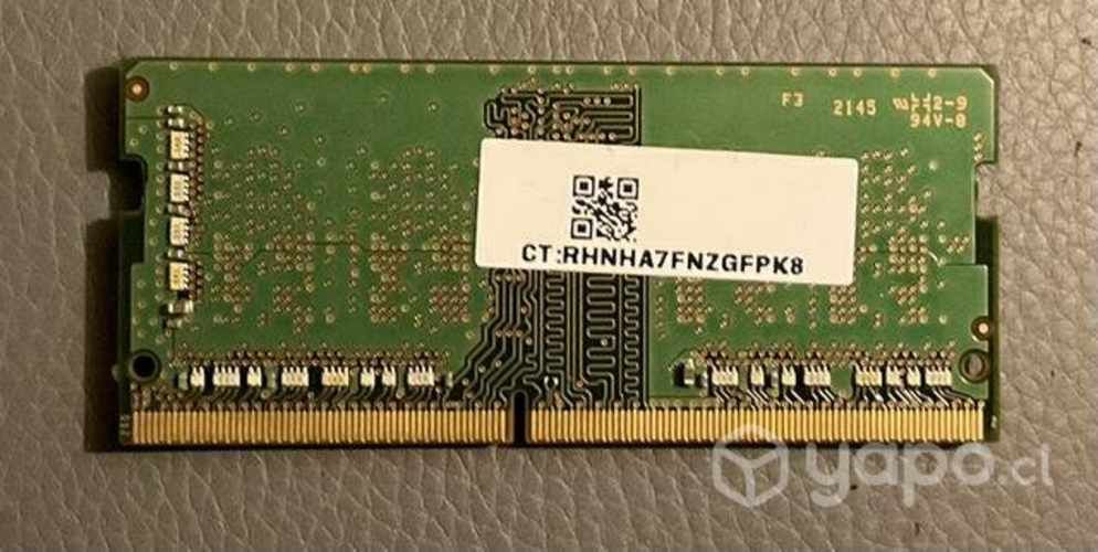 Memoria ram samsung 4 gb 3200rpm