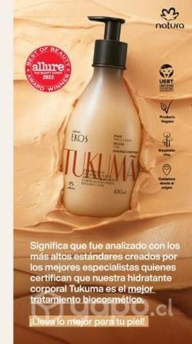 Crema cuerpo tukuma