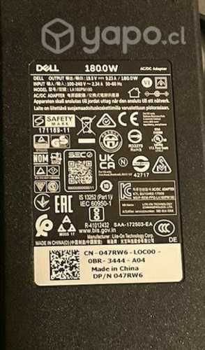 Cargador Original Dell G15 5510