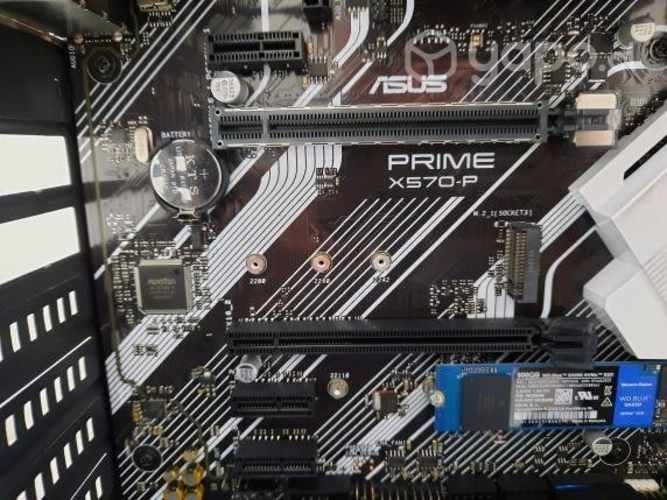 Pc ryzen 7 3700x, mb asus prime x570-p