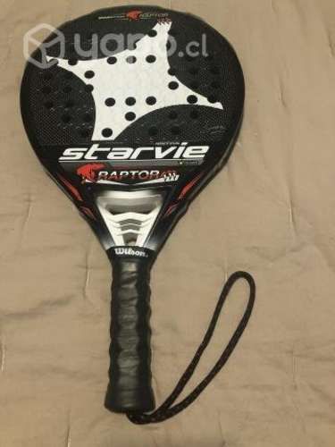 Pala Pádel Starvie Raptor 2021 + Hexagrip + morral
