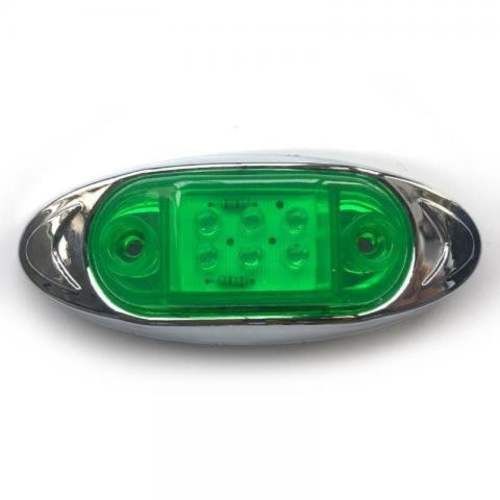 Luces Laterales Led Cromado Bi-volts Camión Foodtr