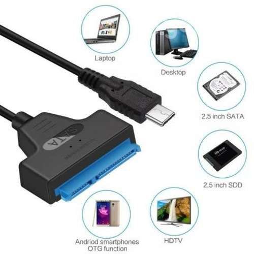 Lector de discos usb 3.0 y tipo C