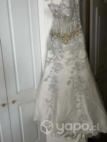 Vestido de novia Tony Bowles importado 36-38-40 NE