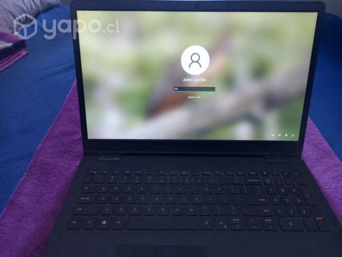 Notebook Dell Inspiron 3501 negra 15.55"