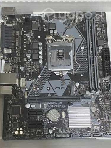 Pack: i3 8100 + asus H310M-D + ventilador intel