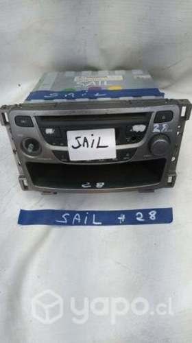 Radio original Chevrolet sail 1.4 clásico