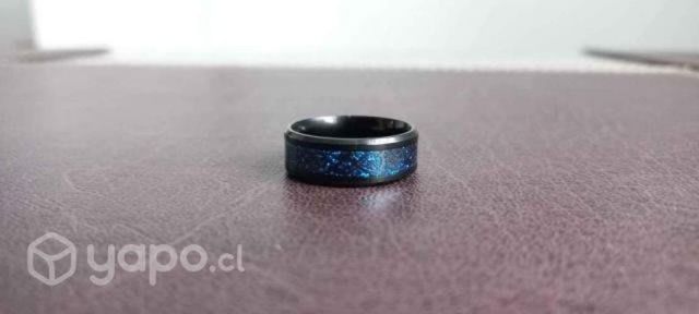Anillo Dragón azul