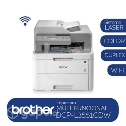 OFERTA!! Impresora Brother DCP-L3551CDW WiFi Laser