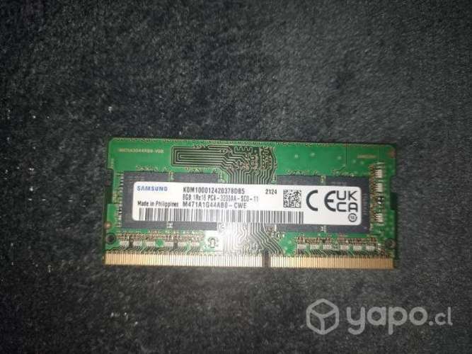Ram 8 GB ddr4