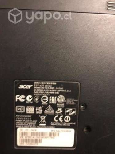 Notebook Acer Usado en Buen Estado
