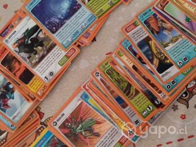 Cartas invizimals lote de 6 o de a una