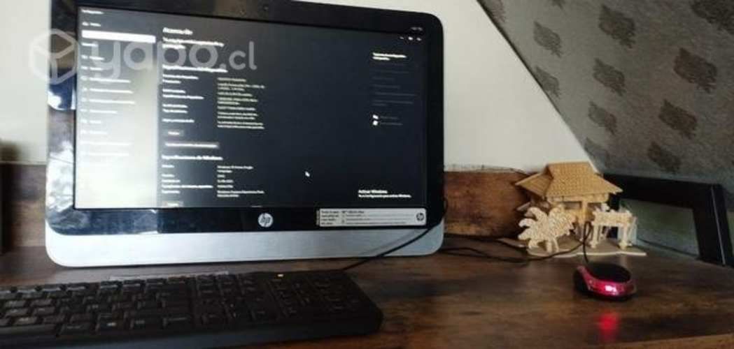 Computador HP all in one