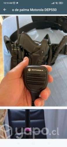 Micrófono monofono radios Motorola DEP550