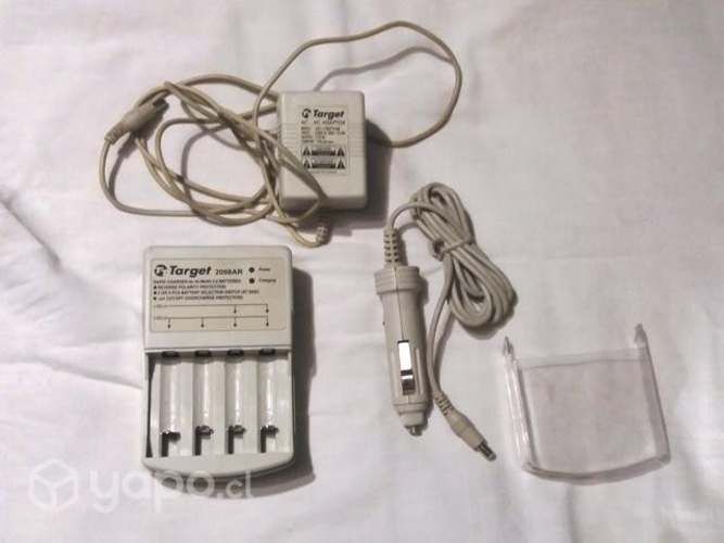 Cargador de pilas AA y AAA