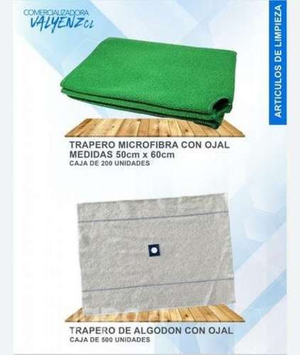 Articulos de limpieza al Mayor.