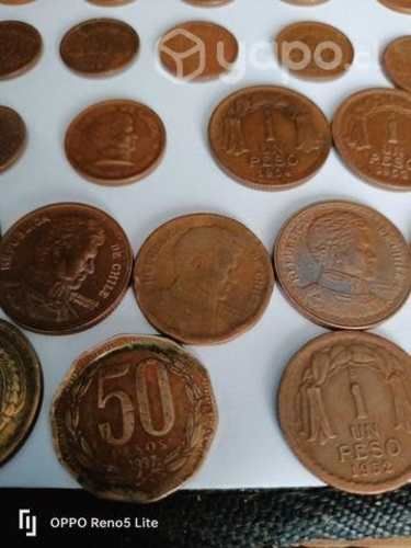 Monedas Chilenas antiguas son centavos de Cobre