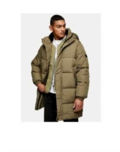 Parka hombre larga, marca Topman