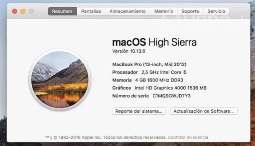 MacBook Pro 13 500gb