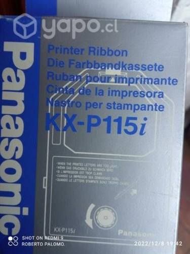 Cinta Panasonic kx p115i original nueva