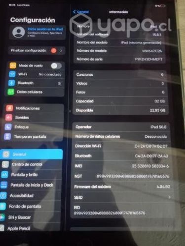 Ipad 7th generacion