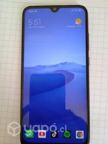 Xiaomi redmi note 8 de 6,3' 64 gb almacenamiento