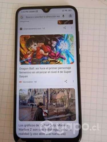 Xiaomi redmi note 8 de 6,3' 64 gb almacenamiento